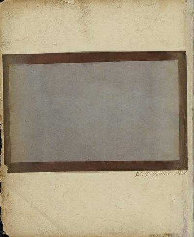 Table Set for Tea by William Henry Fox Talbot